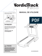 Manual Utilizare Banda de Alergare Nordic Track T20.0