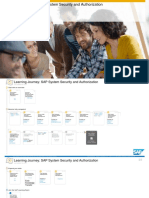 Learning Journey SAP System Security and Authorization