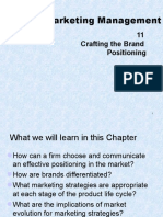 Marketing Management: 11 Crafting The Brand Positioning