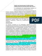 Screening, Production and Characterization of Biofilm-Forming Exopolysaccharides (EPS) Produced by