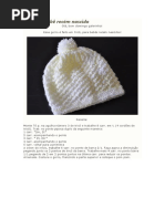 Gorro de Bebê Recém Nascido