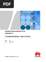 NE40E&80E V600R008C10 Troubleshooting - User Access 01 PDF