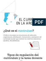 El Currículum