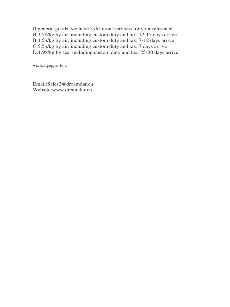 Freight | PDF | Business