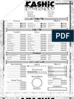 Character Sheet