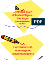 Java Classe Objet Heritage