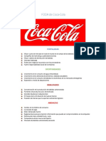 Análisis FODA de Coca-Cola
