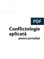 Conflictologie aplicata pentru jurnalisti
