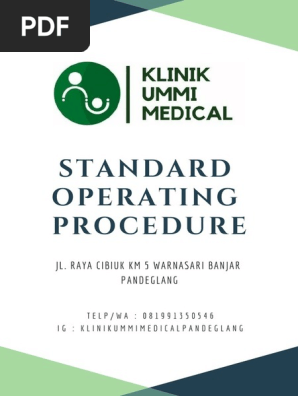 Standard Operating Procedure