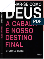 Tornar-Se Como Deus, A Cabala e Nosso Destino Final - Michael Berg PDF