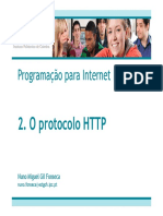 Programação para Internet I. 2. O Protocolo HTTP. Nuno Miguel Gil Fonseca Nuno - Fonseca@estgoh - Ipc.pt