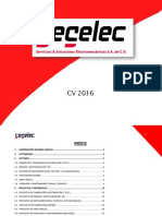 CV Seselec servicios ingeniería eléctrica