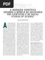 A invenção científica segundo o modelo da sociologia dos cientistas e dos Social Studies of Science.pdf