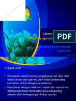 Faktor Alami Pemijahan