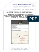 Reporte Estructural Bodega Chedraui Villa Cristal PDF