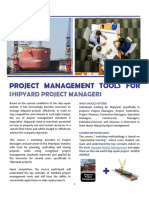 Course Curriculum - PM Tools for Shipyard PMs