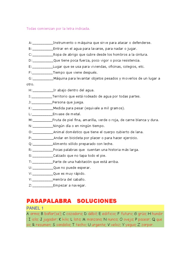Pasapalabra Docx
