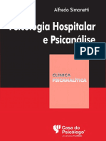 SIMONETTI, Alfredo. Psicologia Hospitalar e Psicanálise PDF