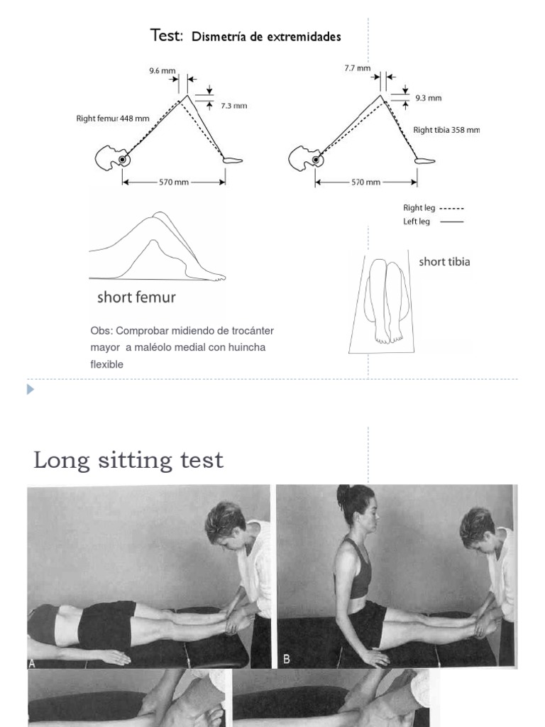 Long Sitting Test | PDF