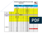 JADUAL Olahraga TERKINI 2019