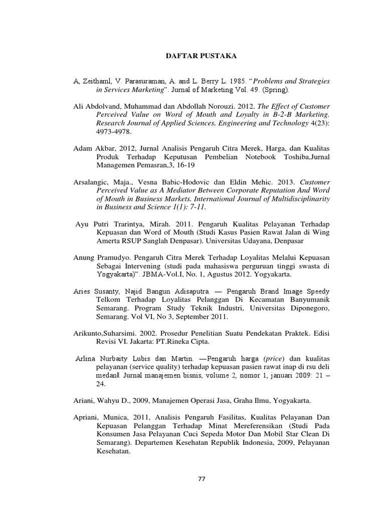 Daftar Pustaka Pdf