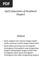 Panduan Saturasi Oksigen (SpO2) dan Pengukuran | PDF
