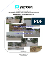 Relatório Das Cheias Municipio - CACOAL