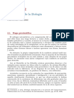 Carranza, J. (1994). Etología. Introducción a La Ciencia Del Comportamiento. Cap 2