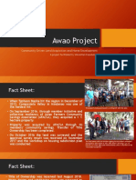 Awao Project: Community Driven Land Acquisition and Home Development