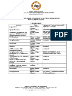 RPOC International Summit Program Evaluation