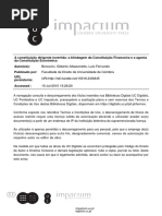 Aula 6.  A Constituição Dirigente Invertida