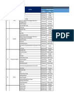 S. No State Holiday Proposed Holiday Calendar - 2018 Date Day