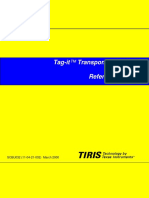 Tag-It™ Transponder Protocol Reference Manual: SCBU032 (11-04-21-002) March 2000