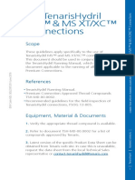 TenarisHydril MS MS XT XC Running Guidelines