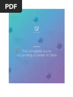 Data Career Guide Udacity 2017 06 13 PDF