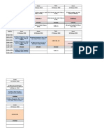 Jadwal Blok 5.2 2018