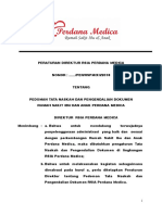Draft Pedoman Tata Naskah RSIA Perdana Medica Revisi DR - Chesia NEW