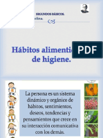 Hábitos Alimenticios y de Higiene