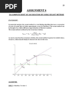 Secant Method