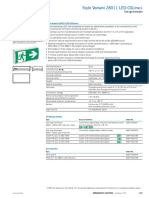 Cooper Ceag Datasheet Style Variant 28011 Led Cgline Single Sided 32 M 8