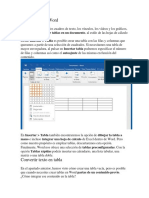 Crear Tablas en Word