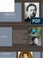 Anton Chekhov: Done By: Speenghar Naeem