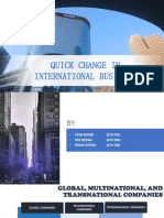 International Business Change Quickly