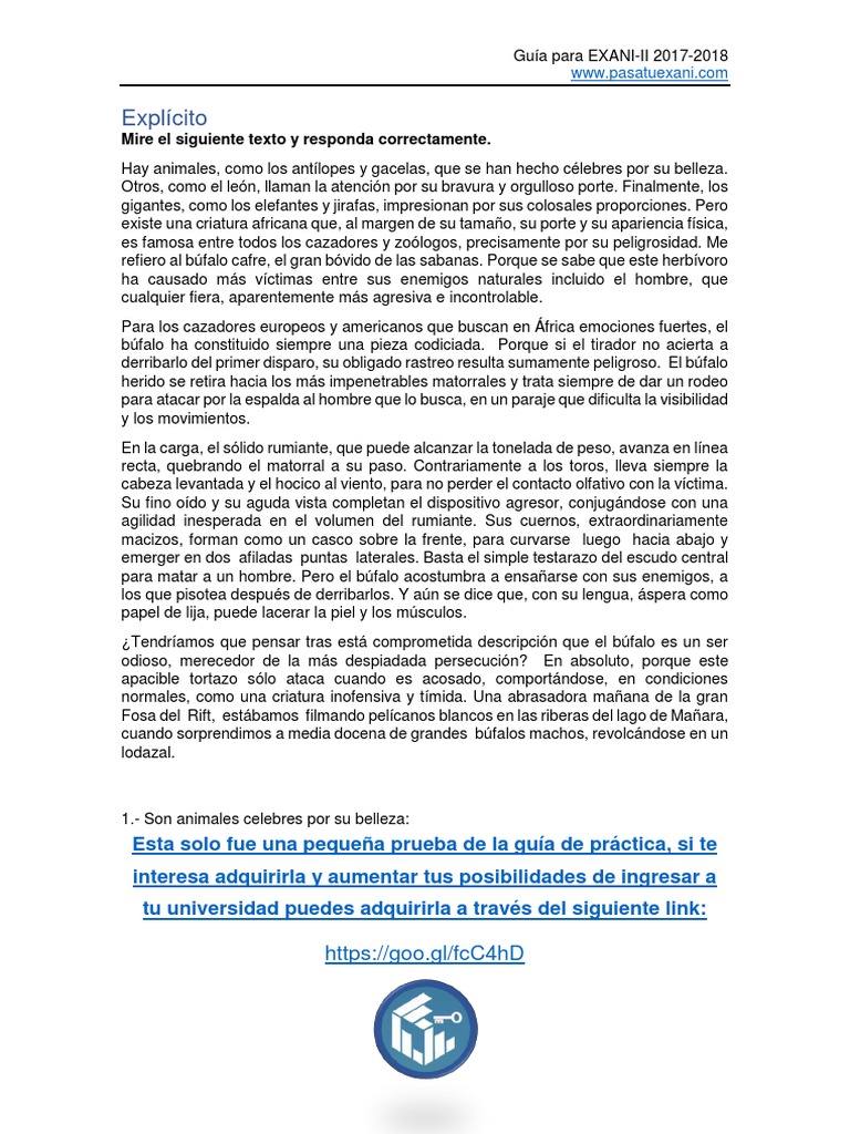 Texto Explícito | PDF | León | Naturaleza
