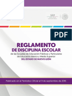Reglamento de Disciplina Escolar PDF