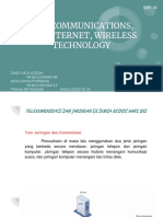 Telecommunications, The Internet, Wireless Technology