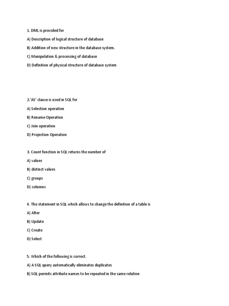 SQL Queries | Download Free PDF | Sql | Information Management