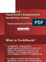 Techshack - Vannitech'S Employment Incubation Center