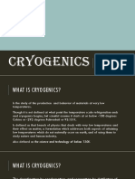 Cryogenics