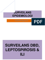 Pertemuan Ke-5 Surveilans DBD, Leptospirosis & ILI 2.ppt